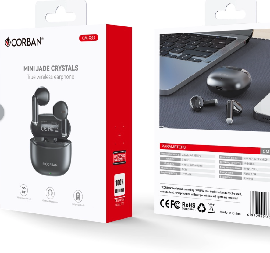 CM-X33 aurícula Bluetooth CORBAN