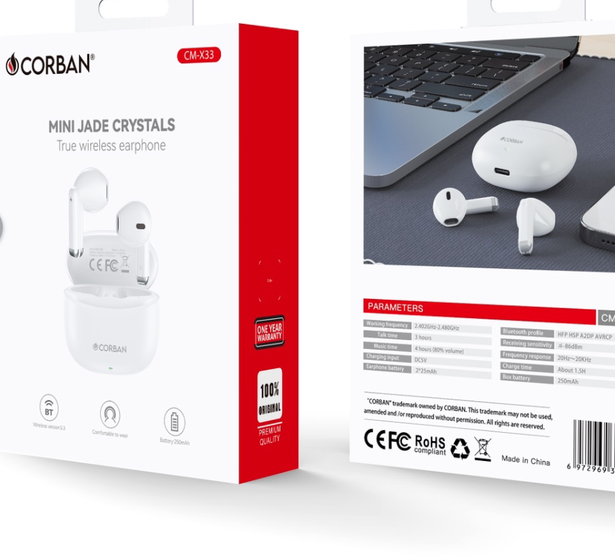 CM-X33 aurícula Bluetooth CORBAN